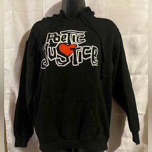 Philcos Poetic Justice Black Hoodie for Men